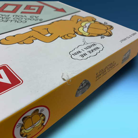 Vintage Garfield Monopoly Game Collector's Edition 25th Anniversary Complete - Picture 7 of 7